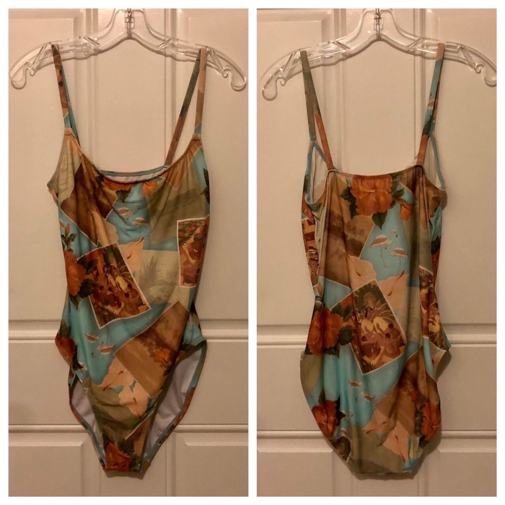 Vintage Ocean Pacific One Piece Swimsuit